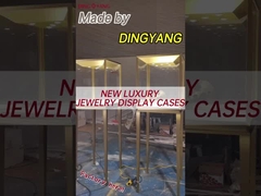 नए लक्जरी आभूषण प्रदर्शन के मामले