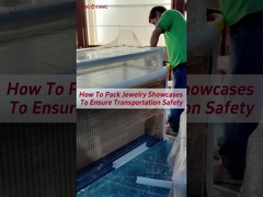 आभूषण शोकेस की लंबी दूरी की परिवहन सुरक्षा कैसे सुनिश्चित करें
